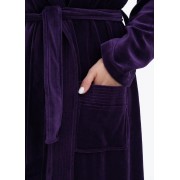 Халат Wild love XL,2XL,3XL,4XL  велюр 21673